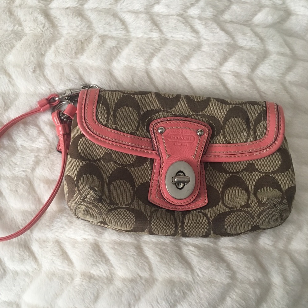 Coach wristlet